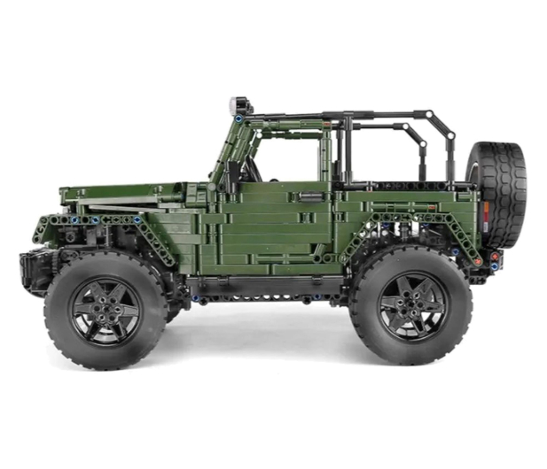 Mould King Klocki konstrukcyjne Wrangler czarny 2096 el. zestaw 13124 - 1551543 - zdjęcie 4